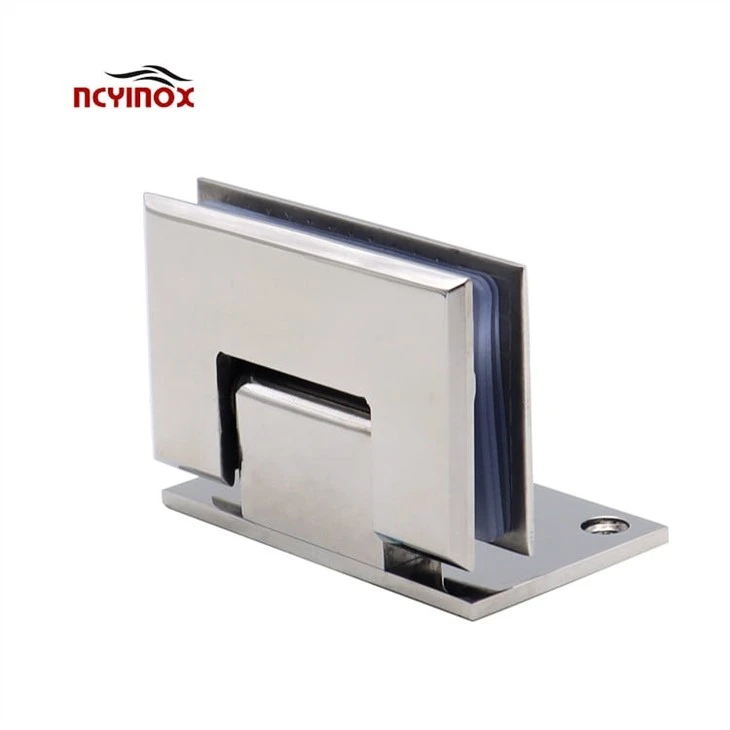90 Degree Single Side Glass To Wall Shower Door Hinge