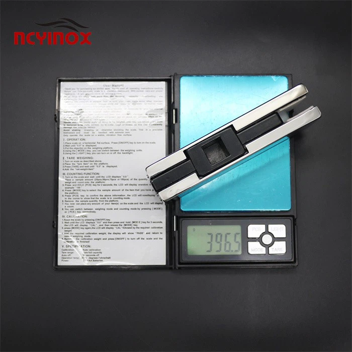 High Strength Stainless Steel Bottom Clamp Patch Fitting Alumunum Body For Glass Door Easy To Install Hardware Accessory