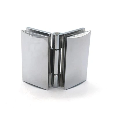 Gebogene Edelstahl Rahmenlose Pivot Dusche Tür Scharnier Glas Dusche Zubehör